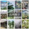 Lona Transparente de PVC Impermeable para Lluvia, Lona Protectora Solar, Tela Impermeable Engrosada, Tela de Plástico, Aislamiento para Flores, Lona para Tienda de Sol Transfronteriza