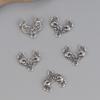 Plata de ley S925 flor tricíclica Ruyi accesorios retro hecho viejo plata tailandesa tricíclica DIY material de cuentas hecho a mano al por mayor