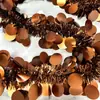 Accesorios de decoración para fiestas navideñas transfronterizas, cintas coloridas, adornos para árboles de Navidad, adornos colgantes, decoraciones de boda, artículos decorativos para exteriores