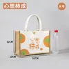 Bolsa de cânhamo algodão e linho costura bolsa tote bolsa de lona bolsa de compras estudante moda bolsa de ombro único de mão diy