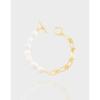 Pulsera de plata de ley S925 con cuentas especiales de estilo coreano INS, diseño de lujo, estilo barroco natural, con costuras, para mujer.