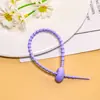 Pingente de chaveiro de silicone de girino fofo e divertido, acessório artesanal DIY para bolsas e caixas, cordão