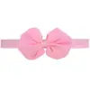 Accesorios para el cabello de diadema para niños de venta caliente en comercio exterior europeo y americano, lazo de gasa, accesorios elásticos para el cabello, cinta para el cabello de bebé recién nacido, flores