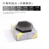 Agulha de aço inoxidável para arranjo floral Jianshan Xiaoyuan Lichifang, utensílio chinês de estilo japonês, ferramenta para fixação de agulhas.