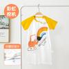 Saco de dormir para bebé Muslintree Tipo Algodón Puro Verano Delgado Anti-Patadas para Bebés y Niños Saco de dormir de Manga Corta