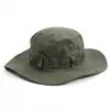 Sombrero de pescador para exteriores de verano, para acampar, para el sol, para pescar y montañismo, protector solar para la jungla, tipo centavo, venta al por mayor.