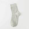 Calcetines Antibacterianos 7A para Hombre Calcetines de Media Caña Verano Algodón Delgado Absorbentes del Sudor Transpirables Calcetines de Algodón Calcetines Largos Negros para Hombre