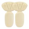 Pegatinas de Tacón Dos en Uno para Zapatos de Tacón Alto, Engrosadas para Prevenir Rozaduras y Deslizamientos, Almohadillas Ajustables de Medio Número con Adhesivo, Pegatinas Antideslizantes