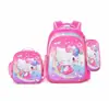 Venta al por mayor de fabricante juego de tres piezas de mochila escolar para estudiantes de primaria mochila de gran capacidad de 16 pulgadas, envío directo de una pieza mochila escolar de caparazón duro 3D