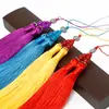 Flor de Loto Doble Espiga Borla Colgante Espiga Manualidades DIY Accesorios Material Nudo Chino Borla Accesorios Colgante Antiguo
