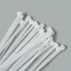 Abraçadeiras de Nylon Autotravantes, Clips Plásticos, Tiras Fortes para Agrupamento de Fios, Abraçadeiras Fixas Atacado, Tiras de Amarração