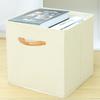 Caja de Almacenamiento de Tela No Tejida Directa de Fábrica Sin Tapa Caja de Almacenamiento Plegable Caja de Almacenamiento para Cajón de Armario Almacenamiento de Ropa Interior