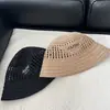Sombrero de Pescador Coreano Bordado con Letras para Primavera y Verano para Mujer, Sombrero Cubre-Rostro Casual Calado que Hace que la Cara Parezca Más Pequeña, Sombrero de Sol de Copa Redonda