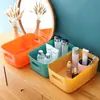 Caja de Almacenamiento de Cosméticos de Escritorio para Libros Organizador de Miscelánea Cesta de Almacenamiento Plástico Snacks Hogar Cocina Caja de Almacenamiento