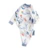 Ropa para recién nacido primavera y otoño clase a algodón puro manga larga mameluco sin costuras mameluco para bebé estampado ropa de casa