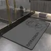 Tapete de Chão Absorvente para Banheiro Transfronteiriço Tapete de Banheiro de Lama Diatomácea Resistente a Manchas e Fácil de Cuidar Tapete Antiderrapante Tapete para Pés de Banheiro