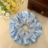 Corea del Sur grupo pequeño estilo ballet anillo para el pelo de intestino grueso encaje combinación de colores doble capa cuerda para el pelo dulce sentido de nueva atmósfera cuerda para el pelo accesorios para el pelo