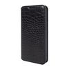 Adecuado para Apple 18Promax Funda de Teléfono de Cuero Genuino con Tapa abatible Cubierta Protectora Funda para Teléfono Iphone17 Funda de Cuero con Patrón de Cocodrilo