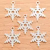 Accesorios para joyería DIY Colgante de copo de nieve de aleación Colgante pequeño de aleación retro L503