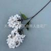 Simulação 2-cabeça pagode hortênsia arranjo de flores de casamento estrada chumbo piso fileira teto alto ramo pagode hortênsia arco decoração flor falsa