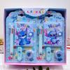 Conjunto de papelería con diseño de caballo arcoíris, bonito conjunto de papelería para estudiantes, cuaderno, bolígrafo multicolor, resaltador, regalo.