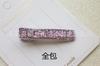 3.5 4.5 5 cm All-inclusive Glitter Hairpin Girl Colorful Onion Hairpin DIY Cocar Clip Material
