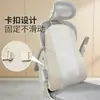 Almofada de Massagem Transfronteiriça, Massageador Vibratório com Compressa Quente para Cintura e Costas, Almofada de Suporte Multifuncional para Cintura, Cadeira de Massagem Sem Fio para Carro