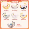 Adornos de Escritorio de Buena Suerte: Figura de Gato de la Suerte de Cristal Caja Sorpresa, Popular en Xiaohongshu, Decoración de Moda, Modelo Nuevo