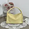 Bolso de Mano Tejido Nuevo Estilo Transfronterizo Nicho Personalidad Femenina Moda Tendencia Versátil Hombro Único Bolso de Axila