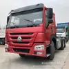 Exportação Direta de Fábrica para a África China Caminhão Pesado Howo 371 Cavalos de Potência Cabeça de Trator Semi-reboque Cabeça de Trator Semi-reboque Usada