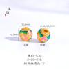 Loja de ouro com acessórios de ouro faça você mesmo de alta cor milhares de milhas Jiangshan figura pulseira colar contas