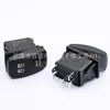 Interruptor Universal Impermeable 12V-24V para Modificación de Coche y Yates, Placa de Reset de 5 Pines para RV y Yates, Interruptor Basculante