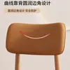 Sillas de Comedor, Sillas de Mesa de Comedor Modernas y Creativas, Sillas de Ocio para el Hogar con Respaldo, Sillas de Comedor de Alta Gama con Funda Suave para Uso Doméstico, Fabricante