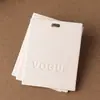 Etiquetas de Ropa para Mujer Changlong de Gama Alta Personalizadas Anti-Manipulación, Etiquetas Personalizadas Elegantes Versátiles con Diseño de Logo