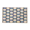 Tapete de flocado geométrico minimalista estilo nórdico, tapete de cabeceira, tapete absorvente para banheiro, entrada, vaso sanitário, tapete antiderrapante para sala de estar