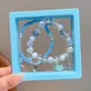 Pulseras para Niños, Exquisitas Pulseras de Perlas para Niñas, Pulseras de Juguete para Casa de Juegos de Niñas Pequeñas, Pulseras de Cristal para Mujeres, Regalos
