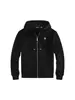 Exportación Transfronteriza Otoño e Invierno Sudadera con Capucha y Cremallera Forrada de Forro Polar Rl Pony Bordada Holgada Talla Grande Color Sólido Polo Ropa para Hombre