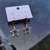 2025 Año Nuevo Moda Simple Aretes de Mujer que no se Desvanecen Aretes Largos con Borla Aretes de Zirconia con Pedrería Aretes Rojos