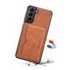 Denior es Adecuado para Funda de Teléfono Móvil Samsung S24Plus, Funda Protectora con Tarjetero S22Ultra, Funda de Cuero Anticaídas S23