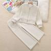Ropa para niñas, traje informal de primavera y otoño, nuevo y elegante, ropa de primavera para niños de talla mediana a grande, chaqueta de moda para niños, conjunto de dos piezas
