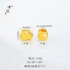 Pulseira de Turmalina Arco-Íris de Luxo com Detalhes Banhados a Ouro, Cristal de Imitação e Fragmentos de Ouro para Mulheres