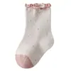 Calcetines para Bebé hasta la Pantorrilla 2026, Algodón Peinado, Calcetines para Recién Nacido de Primavera y Otoño, Calcetines para Bebé de Otoño e Invierno, Sueltos y Sin Apretar en las Piernas, para Niños