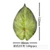 Hojas de Calathea Simuladas, Hojas de Planta Verdes Simuladas, Accesorios de Hojas Simuladas, Plantas Verdes Simuladas, Hojas Falsas, Flores Falsas
