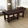 Cama de Masaje Plegable para Salón de Belleza para Uso en Casa, Mesa de Masaje con Agujero para Bordado y Limpieza de Oídos