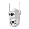 Binocular Inalámbrico de Alta Definición Pistola Bola Teléfono Móvil Control Remoto Visión Nocturna a Todo Color Cámara Exterior icsee Monitor Inteligente