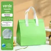 Sacolas Personalizadas Descartáveis para Embalagem para Levar, Sacolas Térmicas Comerciais de Folha de Alumínio, Sacolas Espessas da Moda em Tecido Não Tecido para Embalagem para Levar