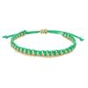 Pulsera Tejida con Hilo Encerado Impermeable de Venta Caliente Transfronteriza Bicolor Tejida a Mano Cuerda de Mano Nueva Pulsera de la Amistad