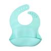 Babador de silicone infantil babador tridimensional para alimentos babador para bebês babador para alimentos à prova d'água anti-sujeira fabricante em estoque babador