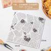 Papel Manteiga à Prova de Óleo Americano Hambúrguer Papel para Pad de Comida Frita Papel Absorvente Comida Batatas Fritas Assadeira Pão Jornal Inglês