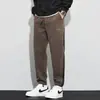 Pantalones de Verano Populares para Hombre 2025 Cintura Elástica Cintura Alta Moda Trendy Casual Sueltos Ropa Exterior para Hombre